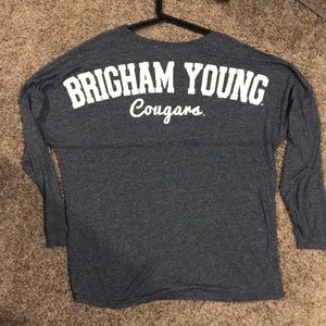 Chica-D Dri-Fit Long Sleeve BYU Tee